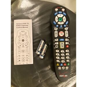 Verizon Fios TV P265v3 Remote Control New no bag, with instructions and batterie